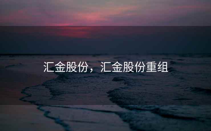 汇金股份,汇金股份重组 汇金股份,汇金股份重组
