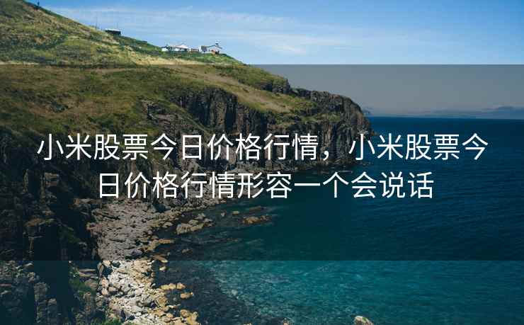 小米股票今日价格行情,小米股票今日价格行情形容一个会说话 小米股票今日价格行情,小米股票今日价格行情形容一个会说话