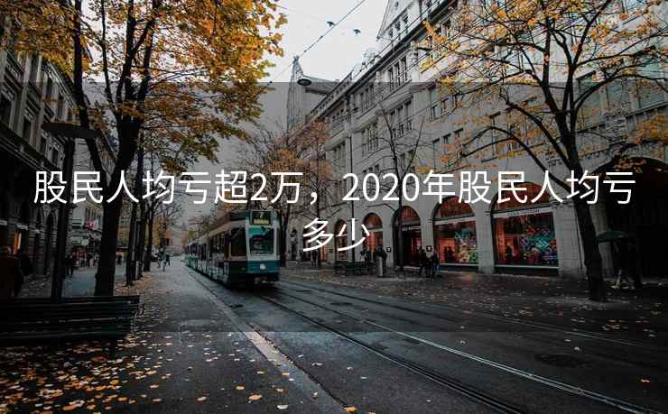 股民人均亏超2万,2020年股民人均亏多少 股民人均亏超2万,2020年股民人均亏多少